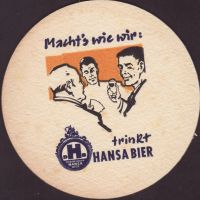 Beer coaster hansa-dortmund-38-zadek