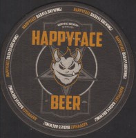Beer coaster happyface-1-small