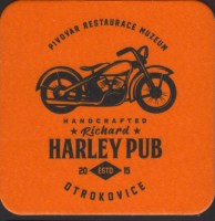 Beer coaster harley-pub-4