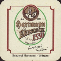 Beer coaster hartmann-1-zadek
