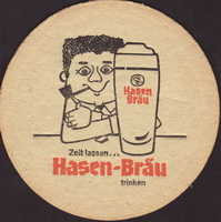 Beer coaster hasenbrau-11-zadek