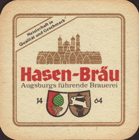 Beer coaster hasenbrau-12