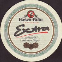 Beer coaster hasenbrau-13-zadek