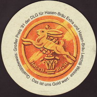 Beer coaster hasenbrau-15