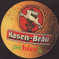 Beer coaster hasenbrau-19