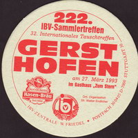 Beer coaster hasenbrau-20-zadek