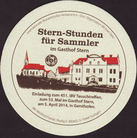 Beer coaster hasenbrau-21-zadek