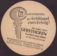 Beer coaster hasenbrau-31-zadek-small