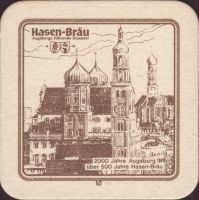 Beer coaster hasenbrau-34-zadek-small