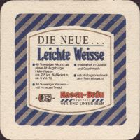 Beer coaster hasenbrau-43-zadek