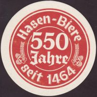 Beer coaster hasenbrau-45