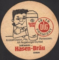 Beer coaster hasenbrau-60-zadek-small