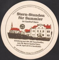 Beer coaster hasenbrau-61-zadek-small