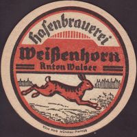 Beer coaster hasenbrauerei-weissenhorn-1