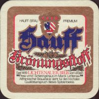 Beer coaster hauff-brau-lichtenau-11