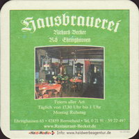 Beer coaster hausbrauerei-richard-becker-1