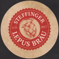 Beer coaster hausbrauerei-steffinger-lepus-brau-1-small
