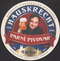 Beer coaster hausknecht-brnenska-pivovarnicka-spolecnost-38