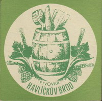 Beer coaster havlickuv-brod-13-zadek