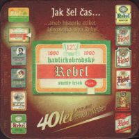 Beer coaster havlickuv-brod-43-zadek