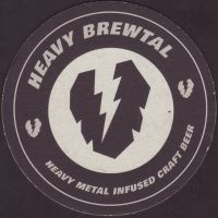 Beer coaster heavy-brewtal-1
