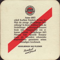Beer coaster heidelberger-11-zadek