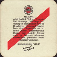 Beer coaster heidelberger-11-zadek-small