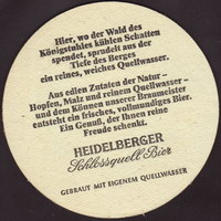 Beer coaster heidelberger-12-zadek-small