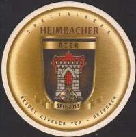 Beer coaster heimbacher-brauhaus-1