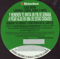 Beer coaster heineken-652