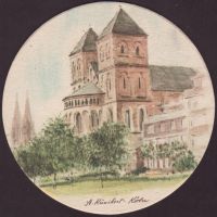 Beer coaster heinrich-reissdorf-107-zadek-small