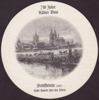 Beer coaster heinrich-reissdorf-162-zadek