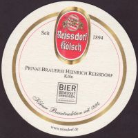 Pivní tácek heinrich-reissdorf-165