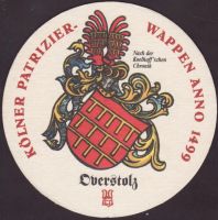 Beer coaster heinrich-reissdorf-166-zadek