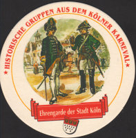 Beer coaster heinrich-reissdorf-175-zadek