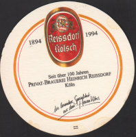 Beer coaster heinrich-reissdorf-186