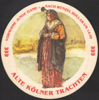 Beer coaster heinrich-reissdorf-187-zadek