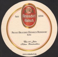 Beer coaster heinrich-reissdorf-191