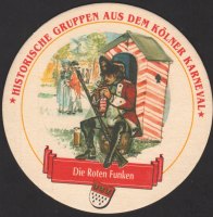 Beer coaster heinrich-reissdorf-191-zadek