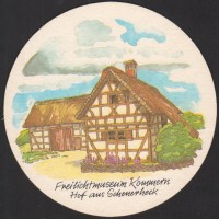 Beer coaster heinrich-reissdorf-193-zadek