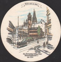 Beer coaster heinrich-reissdorf-195-zadek