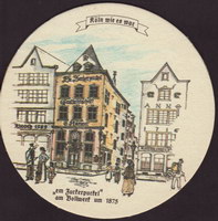 Beer coaster heinrich-reissdorf-55-zadek