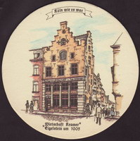 Beer coaster heinrich-reissdorf-56-zadek