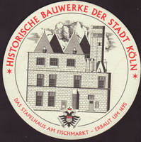 Beer coaster heinrich-reissdorf-62-zadek