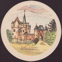 Beer coaster heinrich-reissdorf-98-zadek