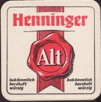 Beer coaster henninger-103