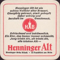 Beer coaster henninger-103-zadek