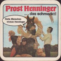 Beer coaster henninger-108-zadek-small