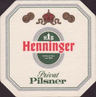 Beer coaster henninger-110-zadek
