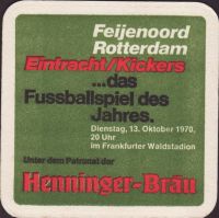 Beer coaster henninger-111-zadek